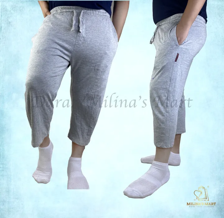 Everyday%20Useable%20Soft%20Cotton%20Summer%20Short%20Trouser/%203-Quarter%20Pant%20For%20Men%20-%20Image%202