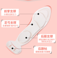1 Pair Women High Heel Half Forefoot Insert Toe Plug Cushion Pain Relief Protector  Big Shoes Toe Front Filler Adjustment. 