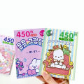 450pcs Cartoon Cute Stickers Kawaii Stationery Sanrio Stickers Kuromi Melody & Coogo Diary Decorative Phone Stickers Scrapbook DIY Stickers. 