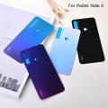 Xiaomi Redmi Note8 Note 8 Back Battery Glass Cover Rear Door Housing Case Panel for Red mi Note 8 Battery Cover Adhesive Sticker. 
