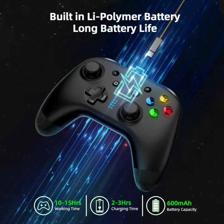 EasySMX%20Bayard%209124%20Gamepad%20Bluetooth%20Joystick%20Game%20Controller%20for%20Nintendo%20Switch/PC/Cellphone,%20One%20Key%20to%20Wake%20Up,%206%20Axis%20Gyro%20-%20Image%207