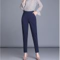 Spring and Autumn New Black plus Size Outer Wear Leggings Women's Thin Mom Pants High Waist Casual Stretch Slimming Pants.