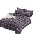 KI9S bed Sheet Duvet Cover 2 Piece Bedding Four Seasons Available Plaid Simple Skin-friendly Quilt Cover Quilt Single Two.