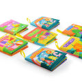 Washable Fabric Books Newborn Baby Educational Puzzle Cloth Book Kids Early Learning Develop Cognize Reading Kidsbook Infant Toy MuXiaRe.