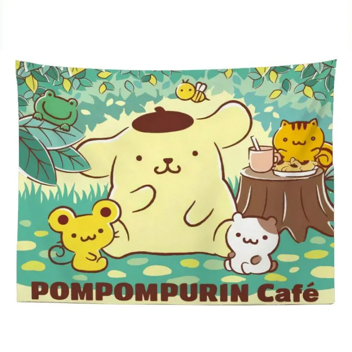 Kawaii%20Sanrio%20Cartoon%20Purin%20Tapestry%20Cute%20Pompompurin%20Room%20Decor%20Y2K%20Room%20Decoration%20Cinnamoroll%20Kuromi%20Creative%20Children%20Gifts%20-%20Image%206