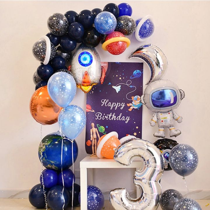 Outer%20Space%20Astronaut%20Rocket%20Galaxy%20Theme%20Balloons%20Baby%20Boy%20Birthday%20Party%20Decorations%20Number%201%202%203%204%205%206%207%208%209%20Years%20Old%20-%20Image%208
