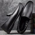 Men's stylish loafer shoe artificial leather. - Shoes.