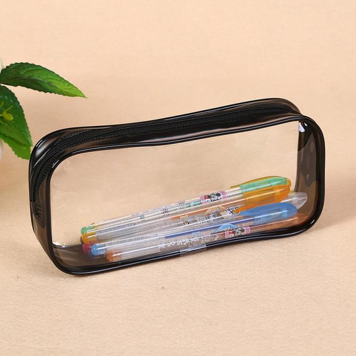 Soft Plastic Transparent Pencil Case Student Pvc Clear Pen Bag Transparent Bag - pencil bag
