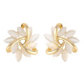 Elegant Earrings Elegant Flower Shape Elegant Stud Earrings. 