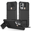 VRQR For infinix Hot 12 Play Back Cover Slide Camera Phone Case Hard Shockproof Back Case infinix Hot 12 Play NFC X6816C X6816. 