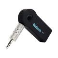 Wireless Bluetooth Audio Music Receiver for Car- Black. 