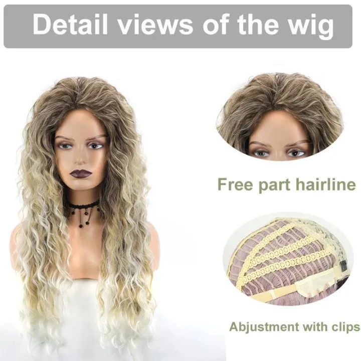 Long%20Fluffy%20Curly%20Wig%20for%20Women%20Ombre%20Orange%20Ginger%20Natural%20Wavy%20Hair%20Wig%20Ash%20Blonde%20Synthetic%20Loose%20Deep%20Wave%20Wig%20Cosplay%20-%20Image%206