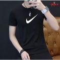 Half sleeve Chinese jercy micro fibr DTF printed tshirt for Men.