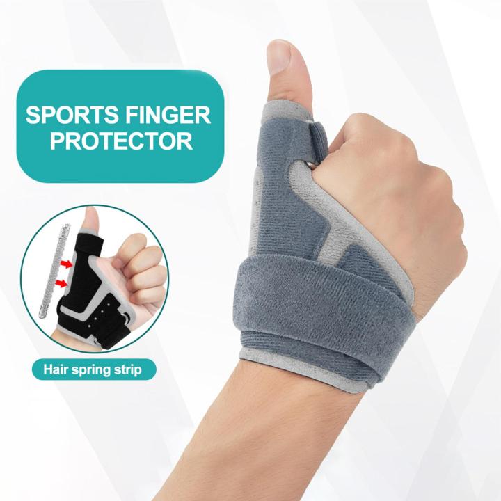 【Xiaofeng】New Thumb Breathable Thumb Brace with Finger for Pain Relief Ideal for Arthriti Tendoniti prain Thumb pica plint