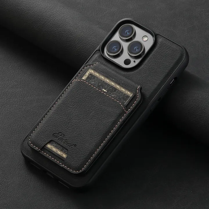 SUTENI%20Wallet%20Phone%20Case%20Card%20Holder%20Leather%20Magnetic%20Pocket%20Cover%20For%20iPhone%2012%2013%2014%2015%20Pro%20Max%20Plus%20Ultra%20Magsafe%20-%20Image%207