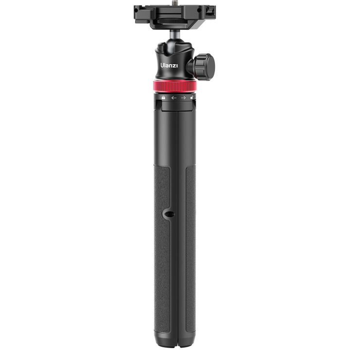 Ulanzi MT-44 Extendable Vlog Tripod (Black), Ideal Companion for Stable and Versatile Video Blogging