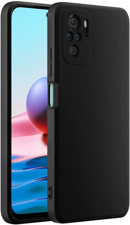 For Xiaomi Redmi Note 10 /Note 10s Silicone Mobile Back Cover Matte Case Super Quality (Smartphone) Collectio