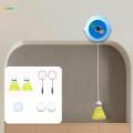 Indoor Badminton Trainer with Racket Practice for Activity. 