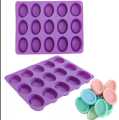 Silicon Soap Mold for making handmade soap 15pcs soap DYI'S.