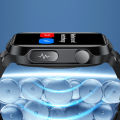 TK11P Smart Watch Fitness Tracker IP68 Waterproof 1.83-inch Screen With ECG Blood Oxygen Blood Pressure Sleep Monitor Outdoor Sport Watches For Phone Laptop Tablet.