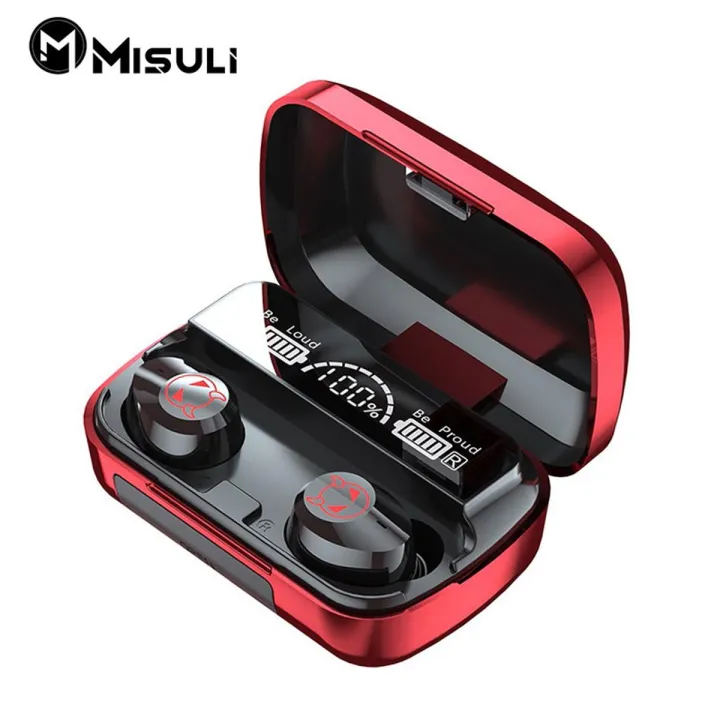 NYT M23 Tws Bluetooth 5.1 Earbuds 3D Smart Touch Control Hifi Music Wireless Earphone With Type-C Charging Box