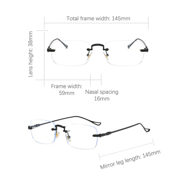 Photochromic%20Anti%20Radiation%20Frameless%20Glasses%20For%20Women%20Men%20Rimless%20Rectangle%20Eyeglasses%20-%20Image%202