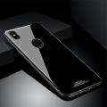 Glass Case For Mi 8- Black. 