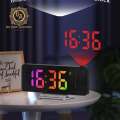 Rgb Smart Projector Led Desk Clock. 
