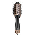 Ubeator -1200W Hot Air Hair Comb Brush Hair Dryer 2 In 1 Multifunctional Hair Straightener Curling Tool G7-Black. 