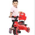 Rock Rider With Backrest 3Y - Red & Black 933805. 