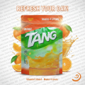 Tang Orange Instant Drink Mix Pouch - 500Gm. 