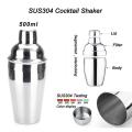 11Pcs 700ML Stainless Steel Cocktail Jigger Mixer Bar Drink Shaker Bartender Set. 