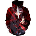Cross-border Naruto Popular anime with the same sweatshirt 3D printing casual hooded sweatshirt foreign trade spot.