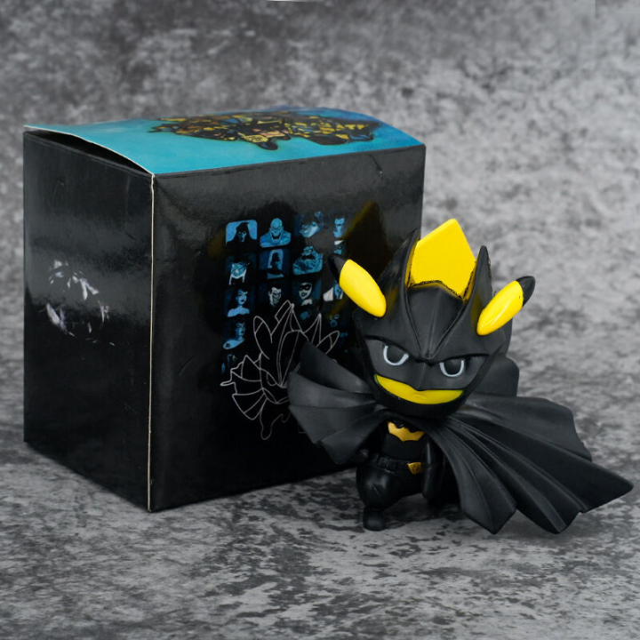 Hot toys DC Anime Batman COS gremlin Q version Doll Cake Decoration Handmade Pendant Collectible Model Toy Figures gifts