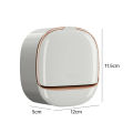 Bathroom Drain Soap Box Wall Mounted ABS Soap Box with Lid Waterproof Soap Dish Dishes Storage Box Travel Organizer Case Storage-Best Rate.