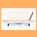 New Tranparent Parallel Roller Ruler High Quality 15/30CM Platic Drawing Meauring Tool Math Drawing Ruler Architectural. 