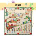 Children's game color classification counting board children's puzzle magnetic scene pen maze.
