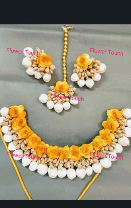 Artificial%20flower%20ornaments%20set%20/flower%20jewellery%20for%20girls%20and%20women%20-%20Image%202