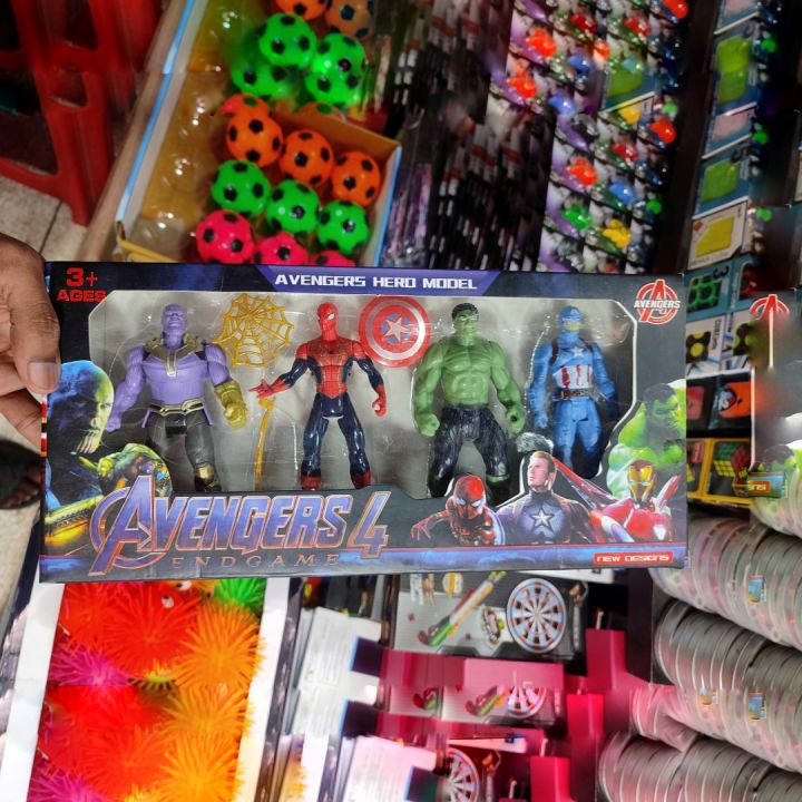4%20Pcs%20Avengers%20End%20Game%20Series%20Toy%20Set%20For%20kids%20&%20Avengers%20Fan%20-%20Image%203