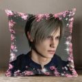 Pillows Case 45x45 50x50 Double Side Pink Pillow Cover CP Couples Boyfriend Girlfriend Heart Leon Kennedy Decorative Pillowcase.