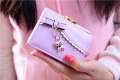 Taobao Ladies Bow Cat Pendant Student Leather Wallet Women's Short. 