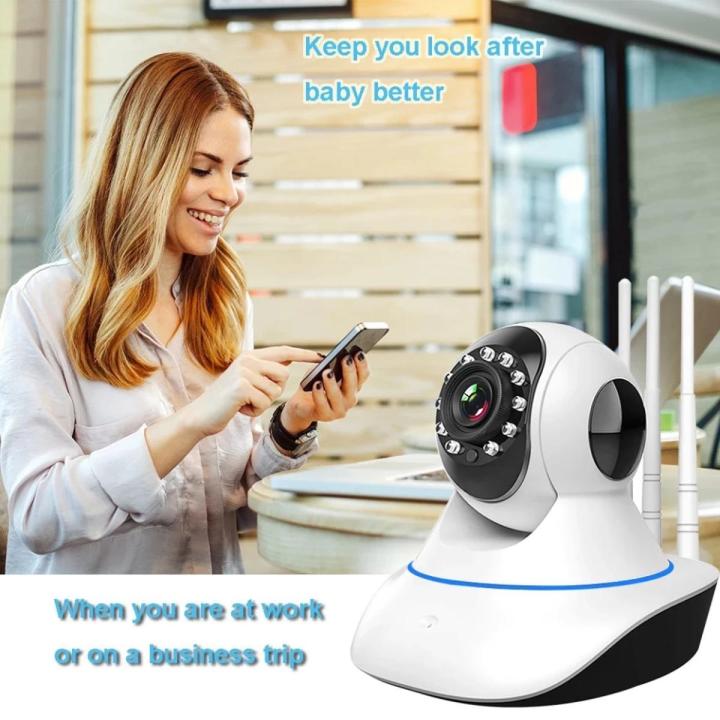 1080P Wireless WiFi Camera Home Security Surveillance Indoor IP Camera ...