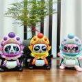 Collectible Model Peking Opera Figure Opera Face Changing Doll Traditional National Culture Panda Face-changing Toy Doll Sichuan Opera DIY Crafts Opera Face Makeup Toy Kids Playing Supplies.