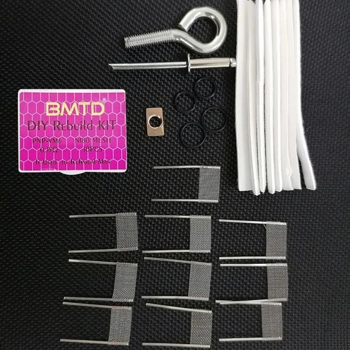 10pcs Mesh Coil for PNP-VM6 NI80 Mesh Coil 0.15Ω Resistance DIY Rebuild Kit