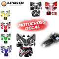 For CRF50 Body Kit Motorcycle Sticker Decal Graphics Fairing Universal Dirt Pit Bike Motocross. 