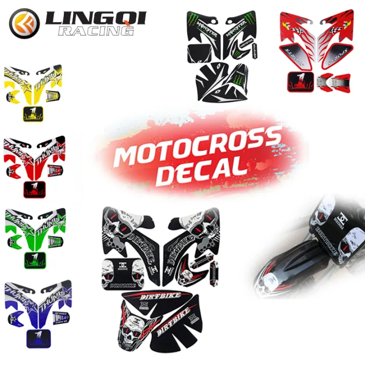 For%20CRF50%20Body%20Kit%20Motorcycle%20Sticker%20Decal%20Graphics%20Fairing%20Universal%20Dirt%20Pit%20Bike%20Motocross%20-%20Image%203