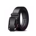 Black Stylish High quality Auto Gear Belt For Men. 