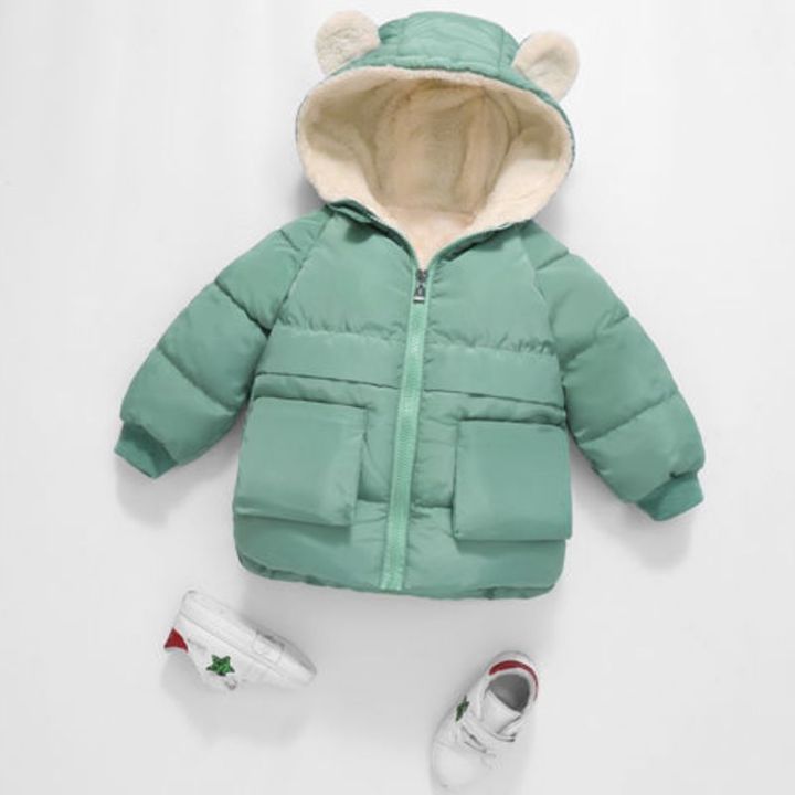 Children's%20down%20and%20Wadded%20Jacket%20Boys%20and%20Girls%20Children%20Fleece-Lined%20Thickened%20Hooded%20Cotton-Padded%20Jacket%20Baby%20Winter%20Mid-Length%20Warm%20Coat%20-%20Image%206