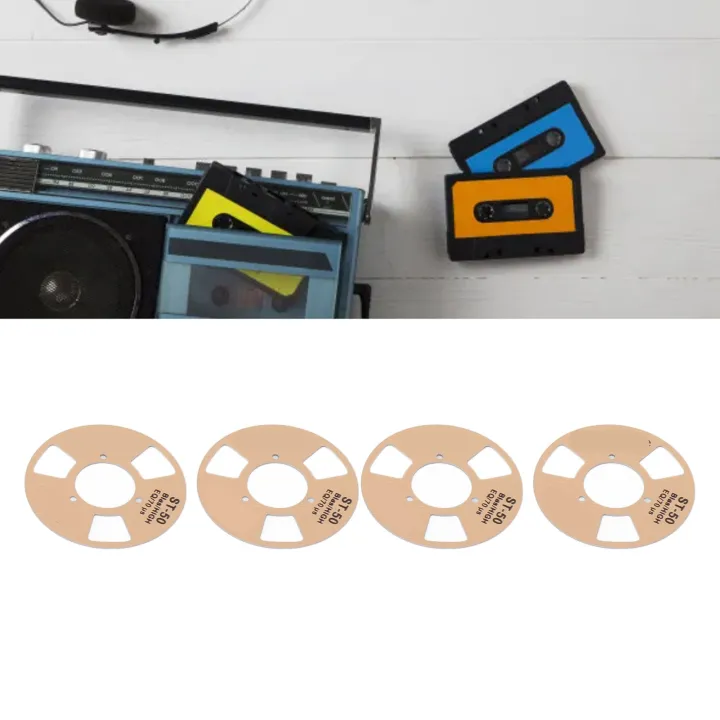 Blank%20Metal%20Reel%20Cassette%20Tape,%204%20Reels%202%20Wheel%20Reliable%20DIY%20Reel%20To%20Reel%20Cassette%20Retro%20for%20Music%20Recording%20-%20Image%206