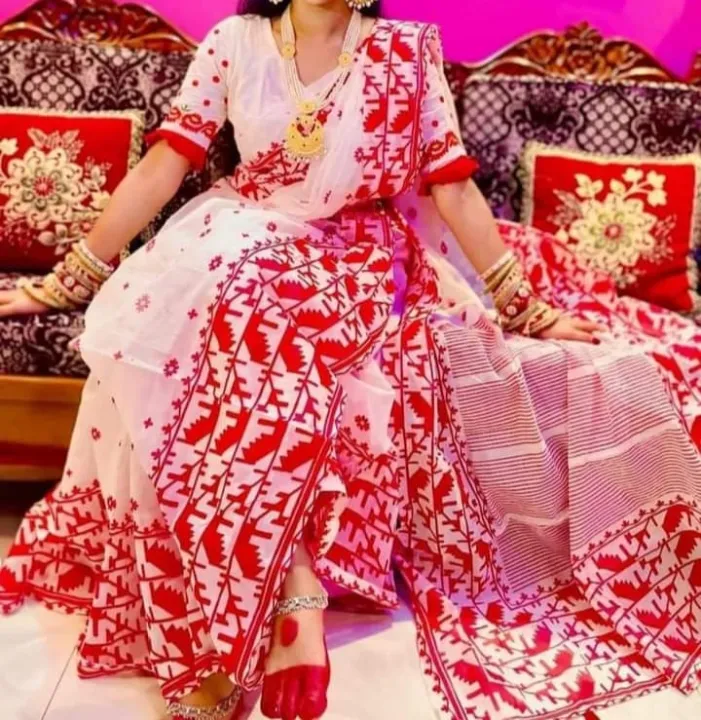Exclusive%20Design%20Multicolor%20Skin%20Print%20Half%20Silk%20Saree%20For%20Women%20-%20Image%202